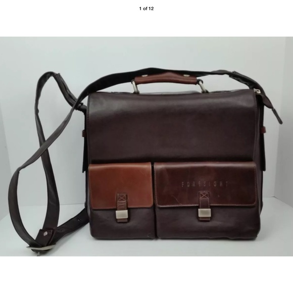 Authentic Foresight Leather Bag